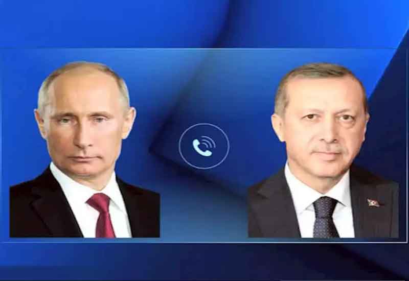 Putin və Ərdoğan arasında telefon danışığı