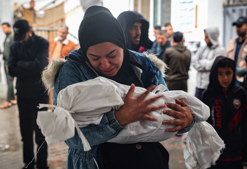 Qana doymayan İsrail son 24 saatda Qəzzaya 34 hava zərbəsi endirib