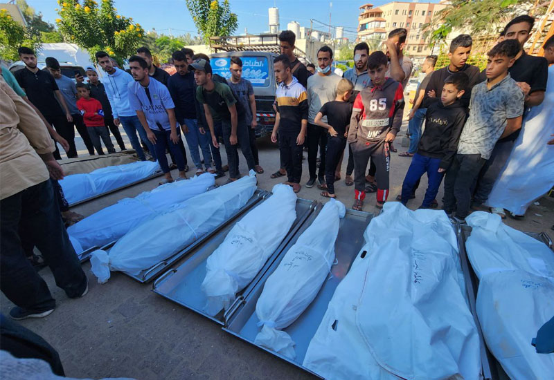 Qatil İsrail rejiminin Qəzzadakı soyqırımı: 33 mindən çox insan öldürülüb