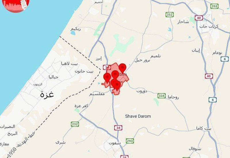 Qəzza zolağından Sderot istiqamətinə 4 raket atılıb