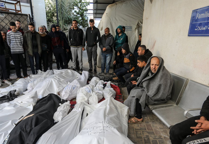Qəzzada şəhid olanların sayı 59 min 106-ya çatıb