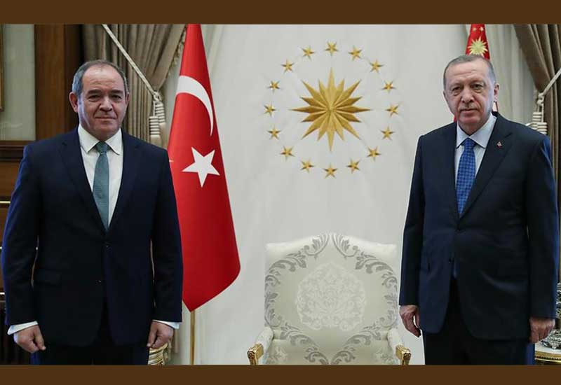 Ərdoğan Əlcəzair prezidentini qəbul edib