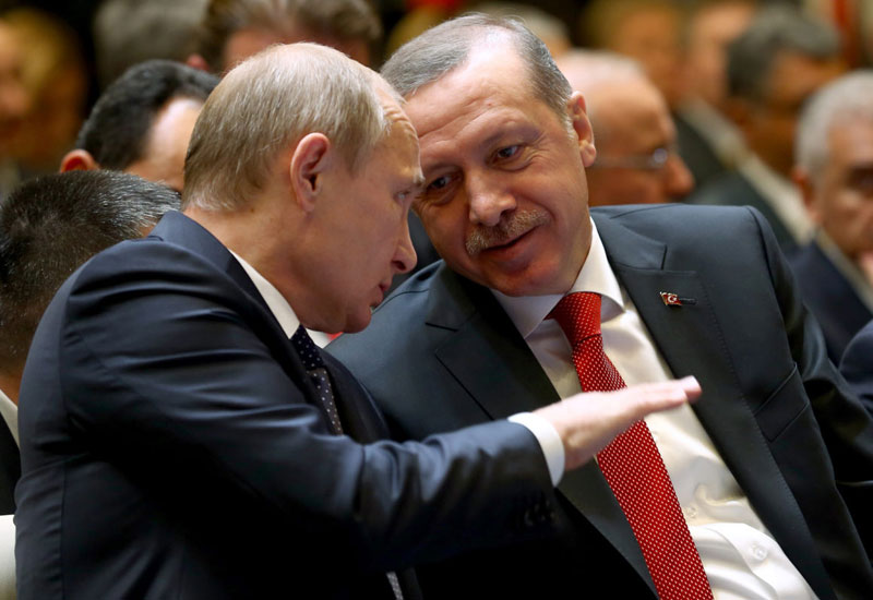 Ərdoğan Putinlə görüşdə atəşkəsə ümid etdiyini bildirdi