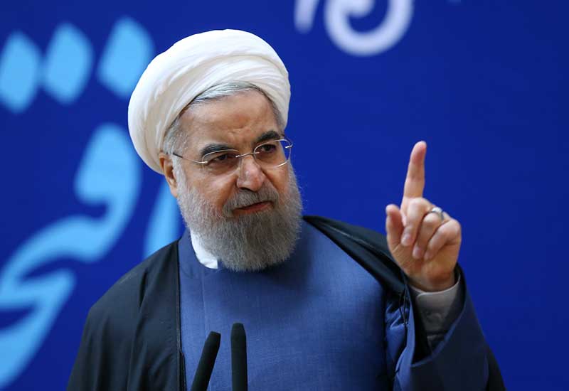 Ruhani ABŞ-ın İran təyyarəsinə qarşı hava təhdidindən danışıb