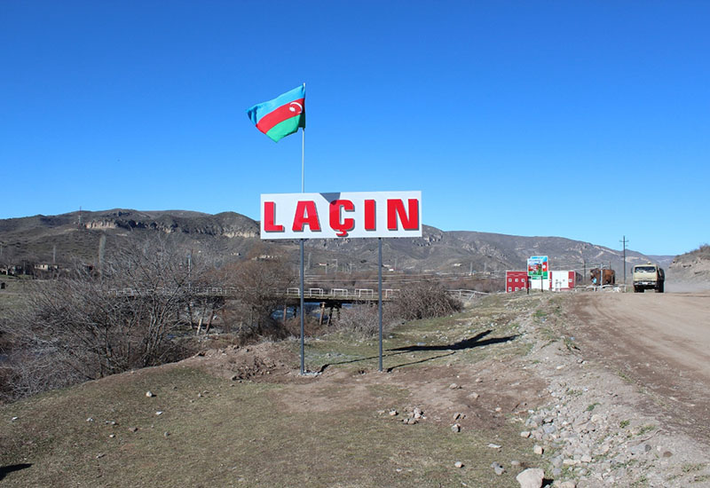 Rusiya sülhməramlılarının bütün postları Laçın şəhərindən götürülüb