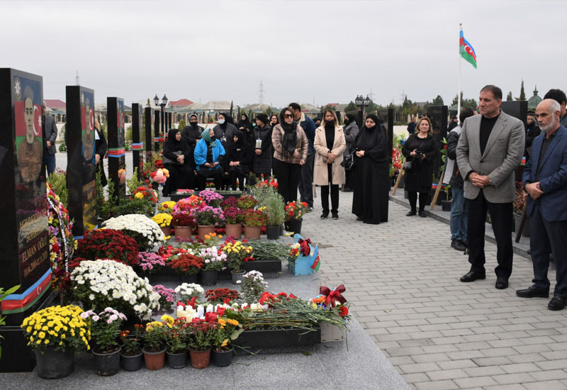 Şəhid İman və Bəhrəm Məmmədzadə qardaşlarının anım günü qeyd olundu