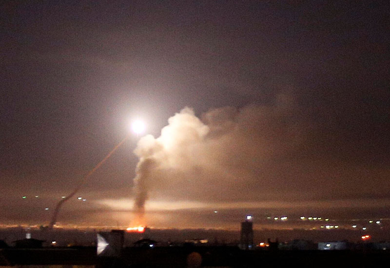 Sionist rejim Suriyaya raket hücumu edib