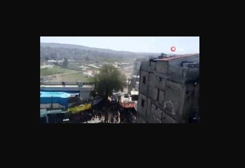 Suriyada terror aktı törədildi  - VİDEO
