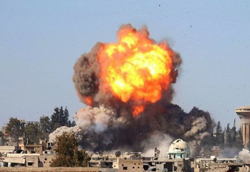 Suriyadakı bombardmanda 3 türk mühəndis həlak olub