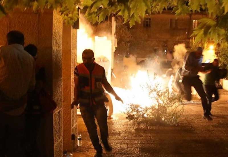 Türkiyə rəsmilərindən İsrail polisinin Əqsa məscidindəki son hücumlarına etiraz