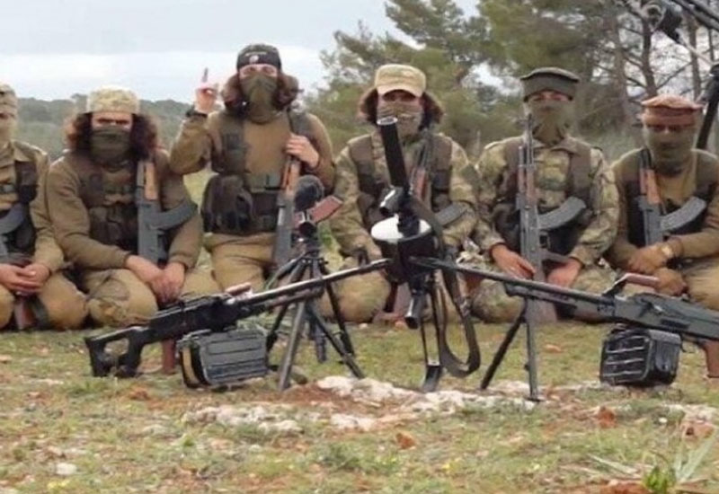 Türkiyə əsgərləri Suriyada HTŞ terrorçularına dəstək verir