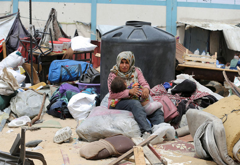 UNICEF: Qəzza zolağı sakinlərinin 90%-i köçkün düşüb