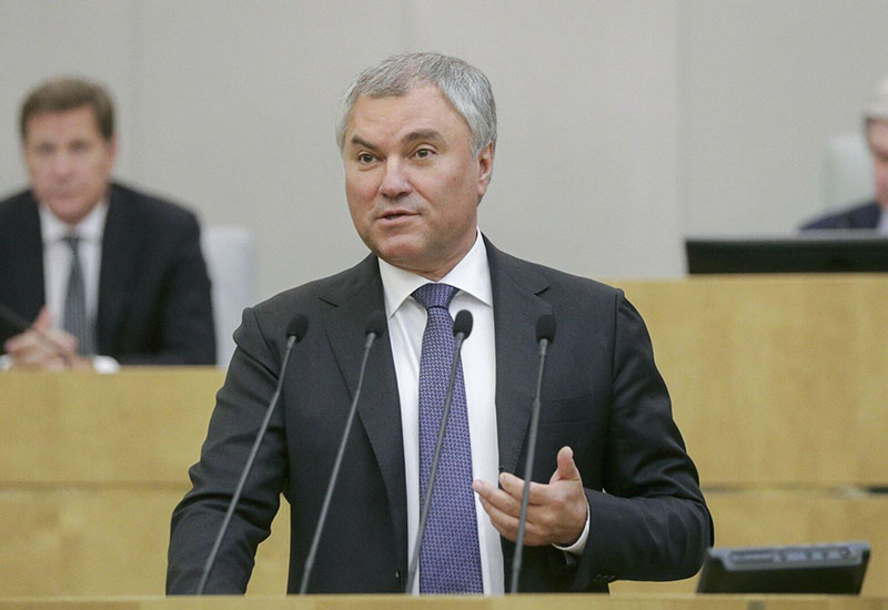 Volodin: ABŞ Avropanı aclığa, soyuğa və təcridə məhkum edir