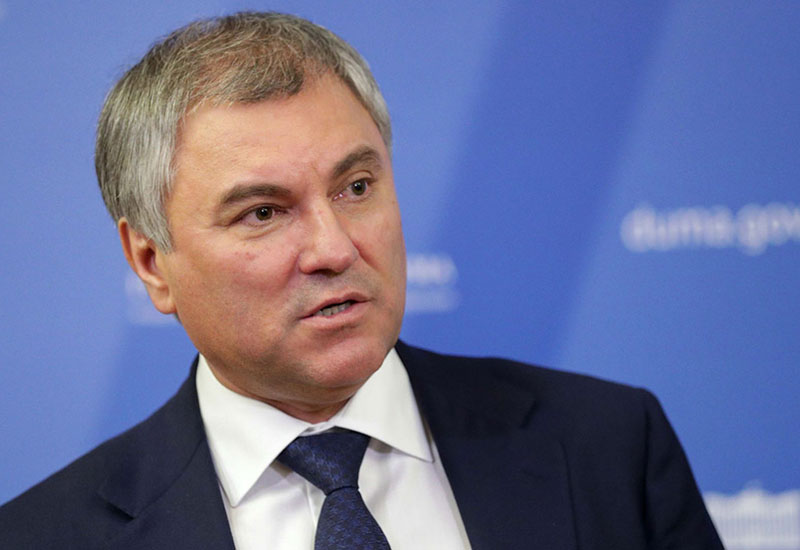 Volodin: Ukrayna ABŞ-ın müstəmləkəsinə çevrilib