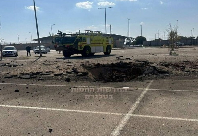Yəmən ordusu Ben Qurion hava limanını vurdu